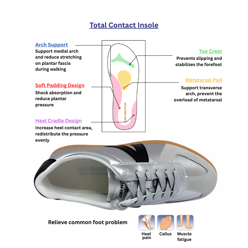 DR.KONG WOMEN COMFORT CASUAL SHOES DK-W5001521-SIL
