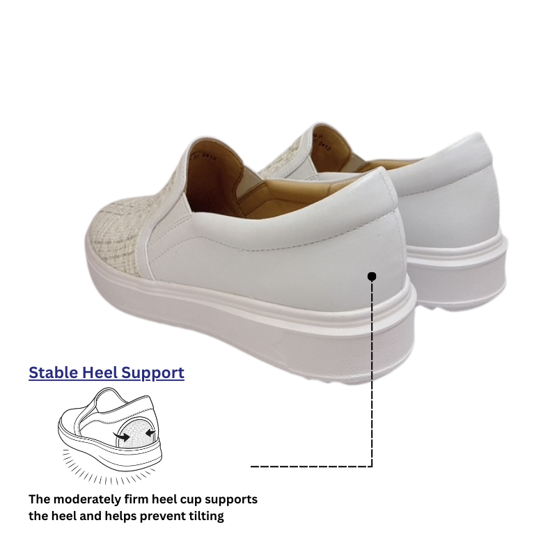 DR.KONG WOMEN COMFORT CASUAL SHOES DK-W5001496-WHT