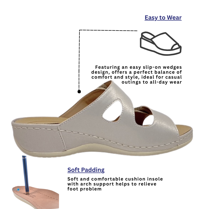 DR.KONG WOMEN REMOVABLE INSOLE SANDALS DK-1S80A2001BW