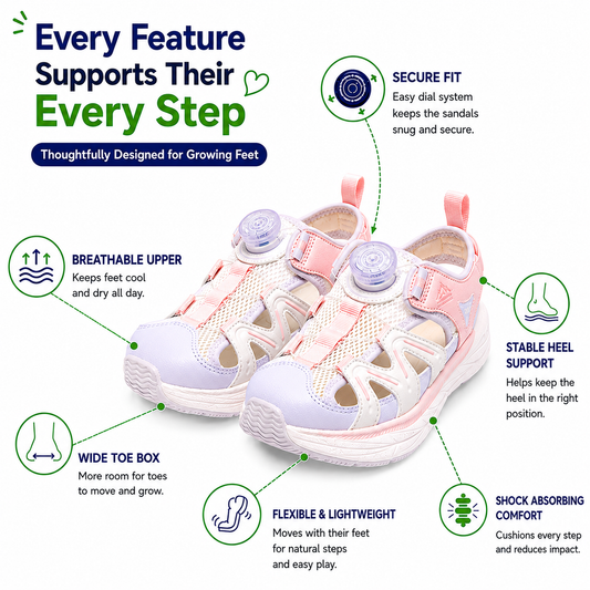 DR.KONG KIDS TOTAL CONTACT SANDALS DK-1S10B2004EW