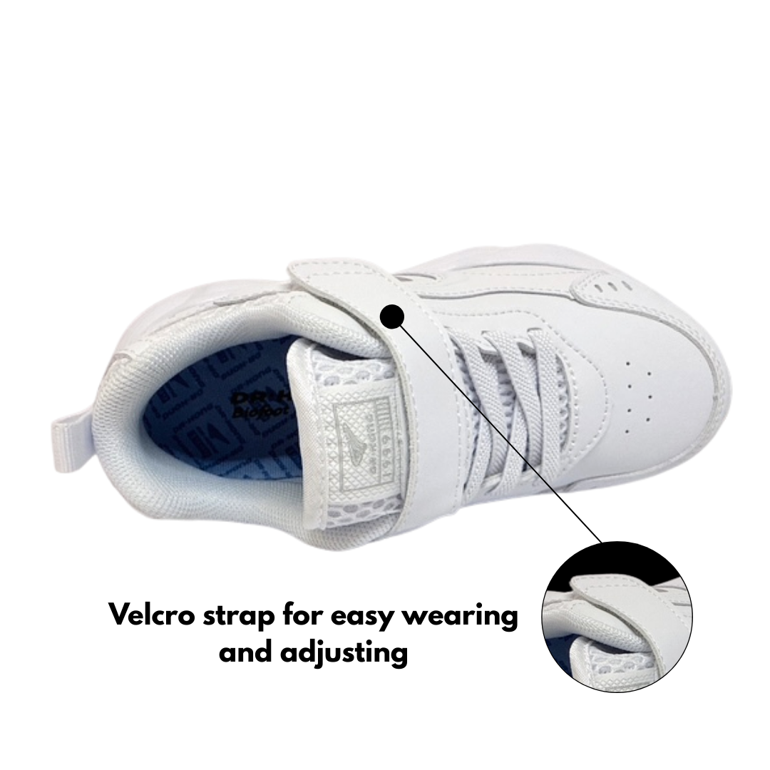 DR.KONG HEALTH SCHOOL SHOES (WHITE) DK-1B16A1090AX