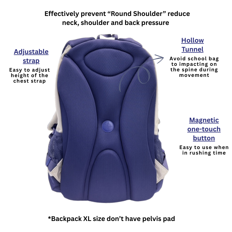 DR.KONG BACKPACKS XL SIZE DK-1Z14A3095BW-GPU