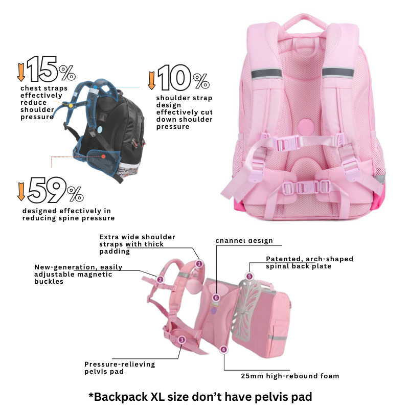 DR.KONG BACKPACKS S SIZE DK-1Z11B1003BW-CPK