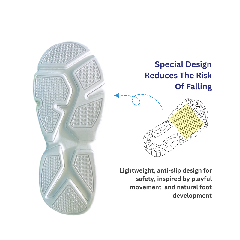 DR.KONG HEALTH SCHOOL SHOES (WHITE) DK-2B16A1047AX-DSA