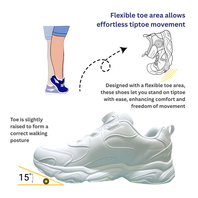 DR.KONG HEALTH SCHOOL SHOES (WHITE) DK-2C10A3017AX-DSA