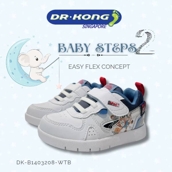 DR.KONG BABY 2 SHOES DK-B1403208-WTB