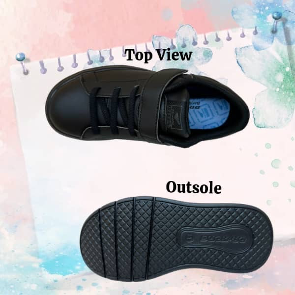 DR.KONG HEALTH SCHOOL SHOES (BLACK) DK-B1404934-BLK
