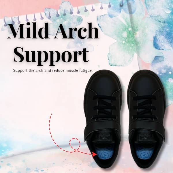 DR.KONG HEALTH SCHOOL SHOES (BLACK) DK-B1404934-BLK