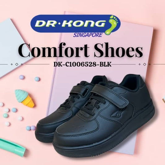 DR.KONG HEALTH SCHOOL SHOES (BLACK) DK-C1006528-BLK