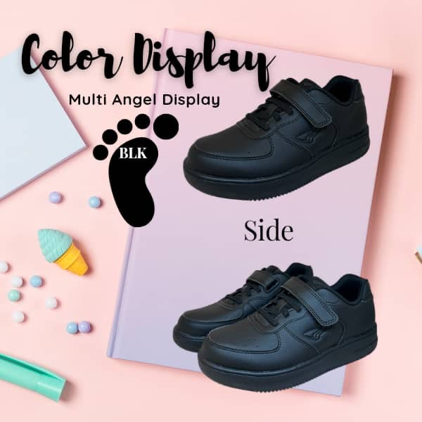 DR.KONG HEALTH SCHOOL SHOES (BLACK) DK-C1006528-BLK