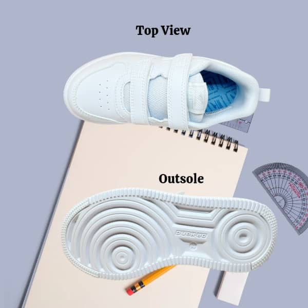 DR.KONG HEALTH SCHOOL SHOES (WHITE) DK-C10241W099-WHT