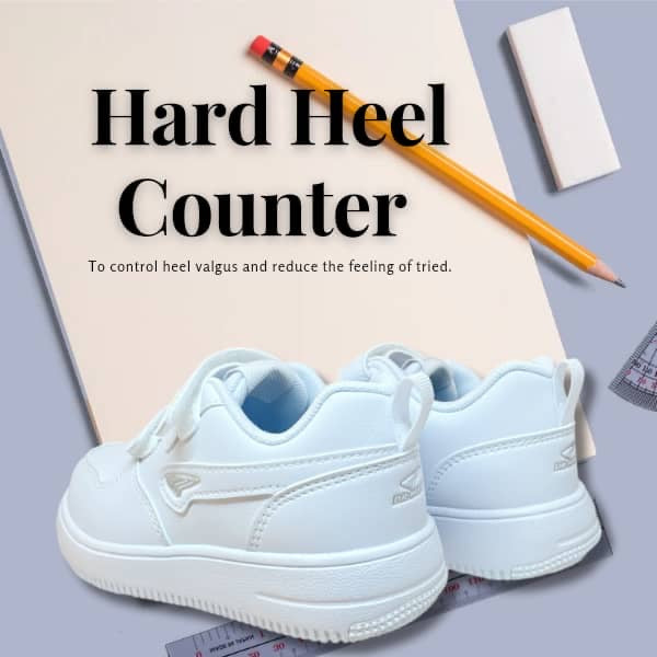 DR.KONG HEALTH SCHOOL SHOES (WHITE) DK-C10241W099-WHT