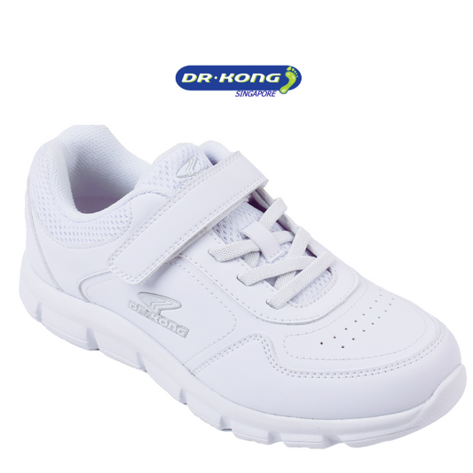 DR.KONG HEALTH SCHOOL SHOES (WHITE) DK-C123T006-WHT