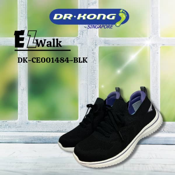 DR.KONG WOMEN EZWALK SPORT SHOES DK-CE001484-BLK