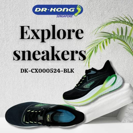 DR.KONG MEN'S EXPLORE SNEAKERS DK-CX000524-BLK