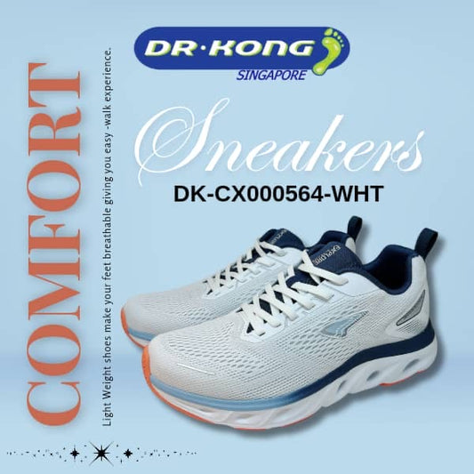 DR.KONG MEN'S EXPLORE SNEAKERS DK-CX000564-WHT