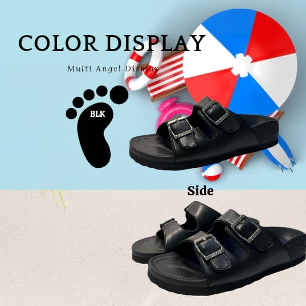 DR.KONG KIDS SMART FOOTBED SANDALS DK-DS200012-BLK