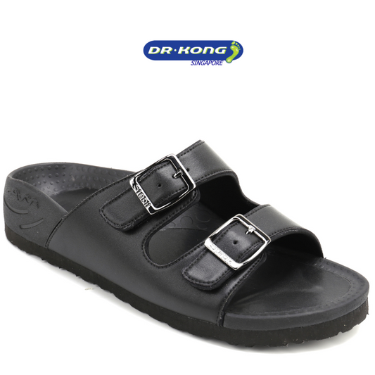 DR.KONG WOMEN SMART FOOTBED SANDALS DK-DS200012-BLK
