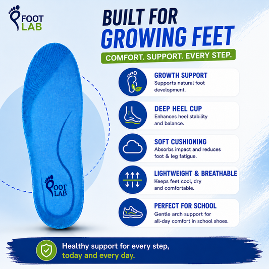 FTL-DAILY KIDS (Foot Lab Kids School Arch Support Insoles)