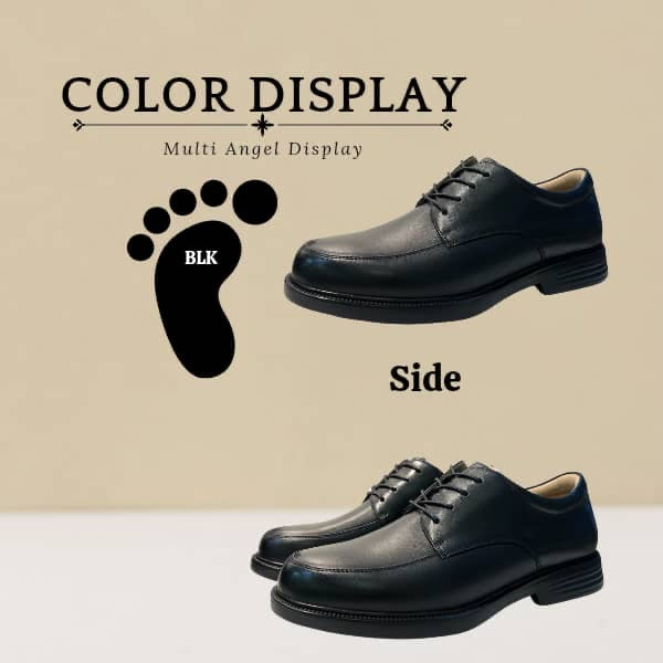 DR.KONG MEN'S COMFORT FORMAL SHOES DK-M6000069-BLK