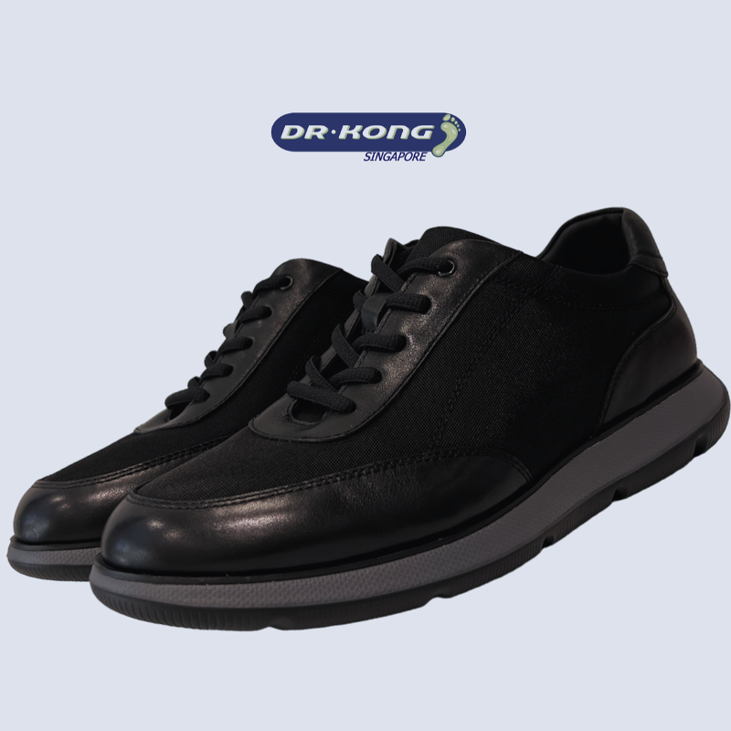 DR.KONG MEN'S COMFORT FORMAL SHOES DK-M6000073-BLK
