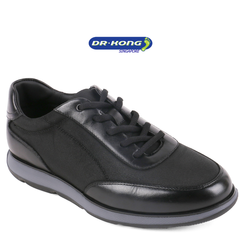 DR.KONG MEN'S COMFORT FORMAL SHOES DK-M6000073-BLK
