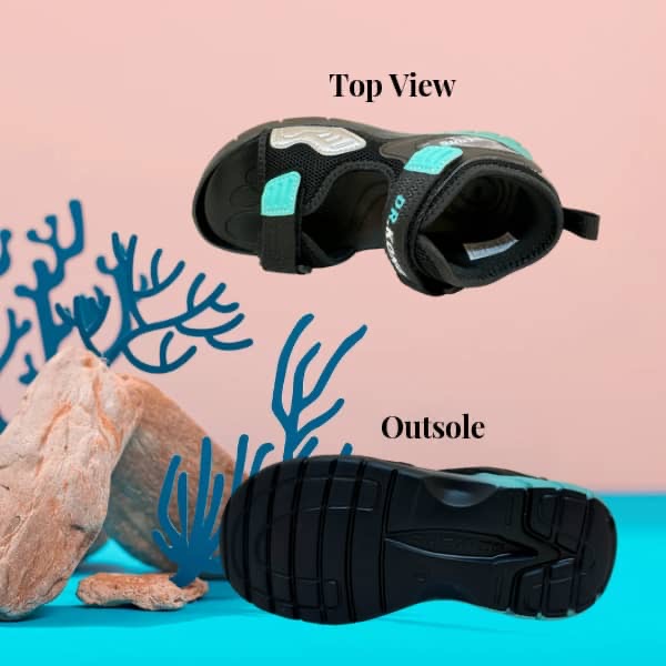 DR.KONG KIDS TOTAL CONTACT SANDALS DK-S1000855-BLK