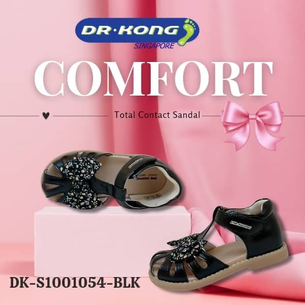 DR.KONG KIDS TOTAL CONTACT SANDALS DK-S1001054-BLK
