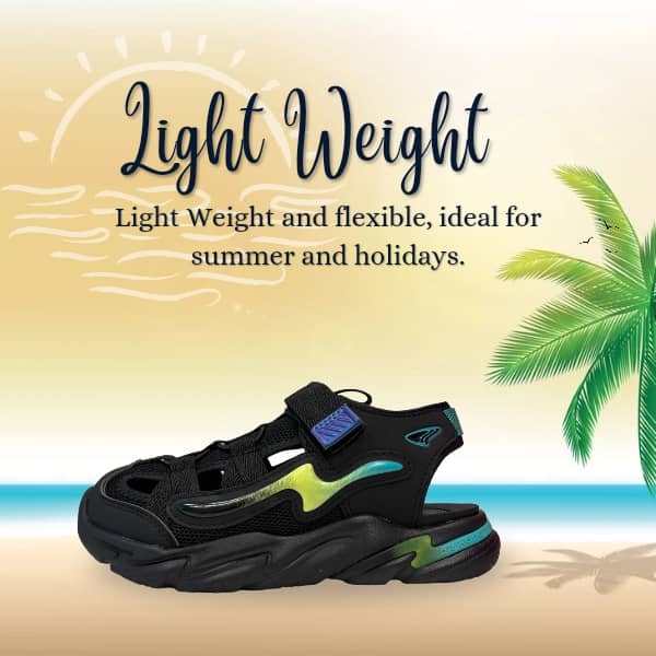 DR.KONG KIDS TOTAL CONTACT SANDALS DK-S2000620-BLK