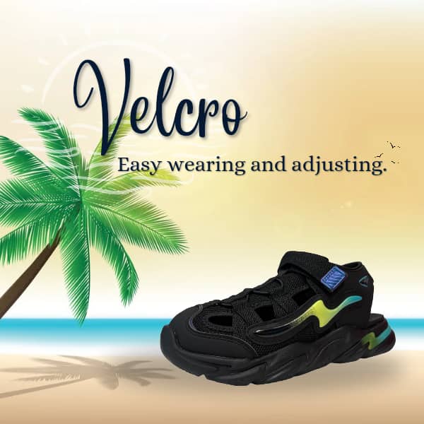 DR.KONG KIDS TOTAL CONTACT SANDALS DK-S2000620-BLK