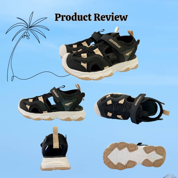 DR.KONG KIDS TOTAL CONTACT SANDALS DK-S2000630-BLK(RP : $129)