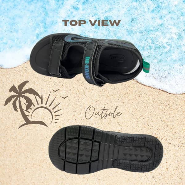 DR.KONG KIDS TOTAL CONTACT SANDALS DK-S2000683-BLK