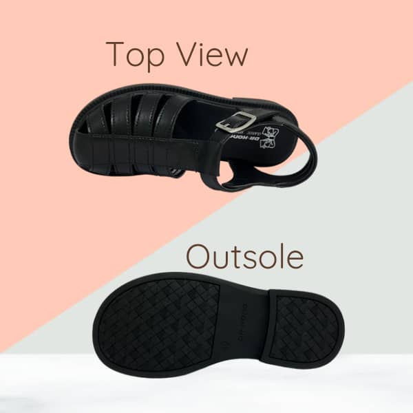 DR.KONG KIDS TOTAL CONTACT SANDALS DK-S2000853-BLK(RP : $129)