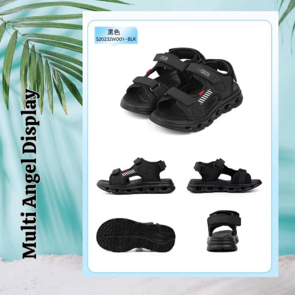 DR.KONG KIDS TOTAL CONTACT SANDALS DK-S20232W001-BLK