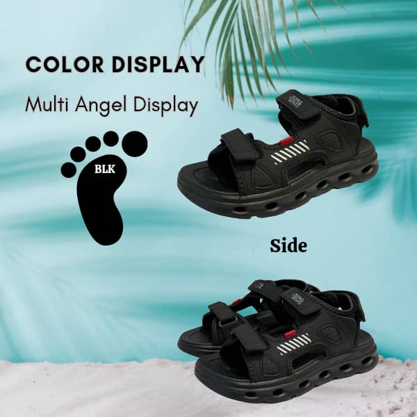 DR.KONG KIDS TOTAL CONTACT SANDALS DK-S20232W001-BLK