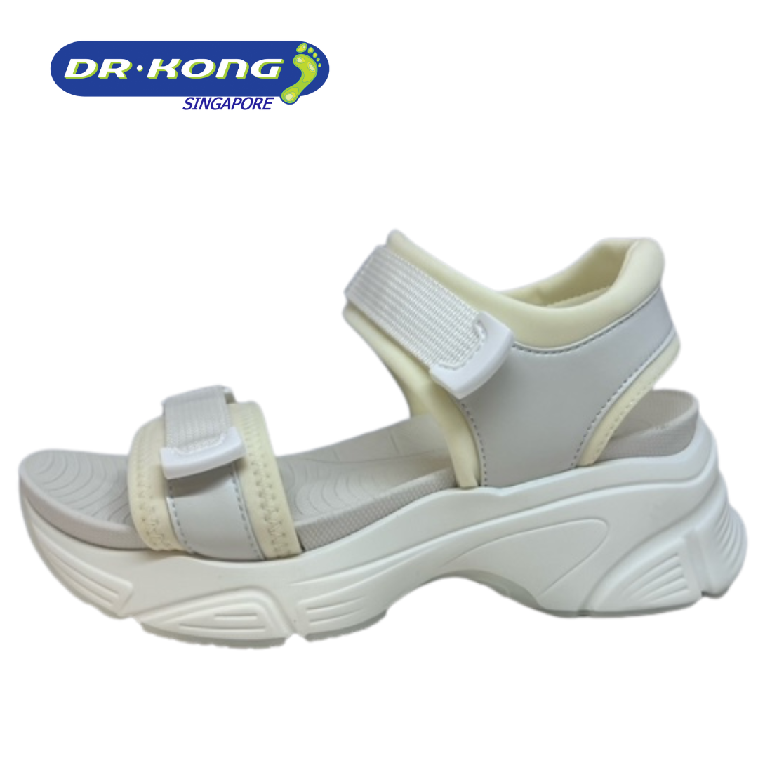 DR.KONG WOMEN TOTAL CONTACT SANDALS DK-S3001839-WHT(RP : $159)