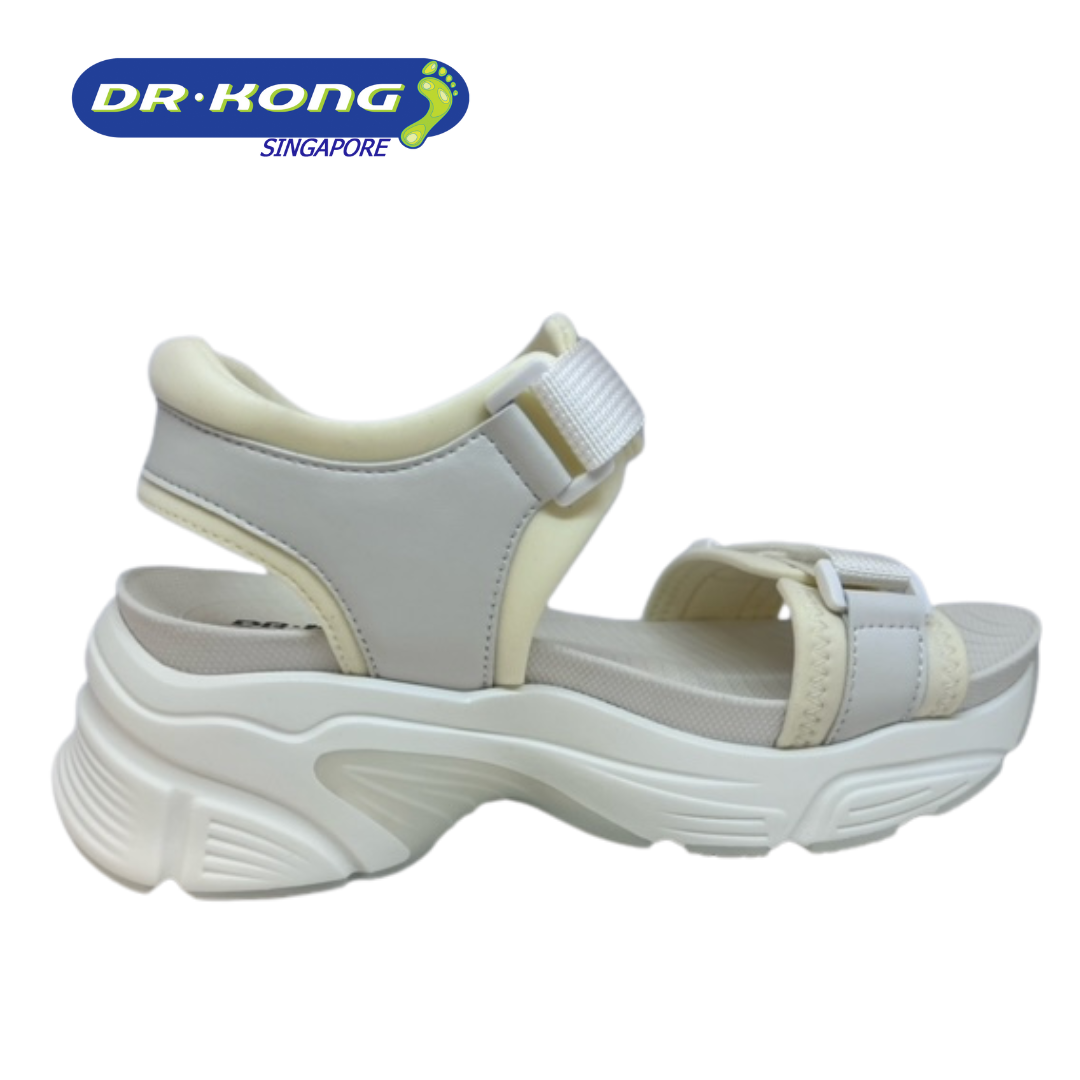 DR.KONG WOMEN TOTAL CONTACT SANDALS DK-S3001839-WHT(RP : $159)