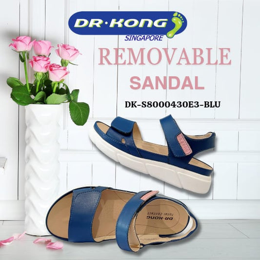 DR.KONG WOMEN REMOVABLE INSOLE SANDALS DK-S8000430E3-BLU