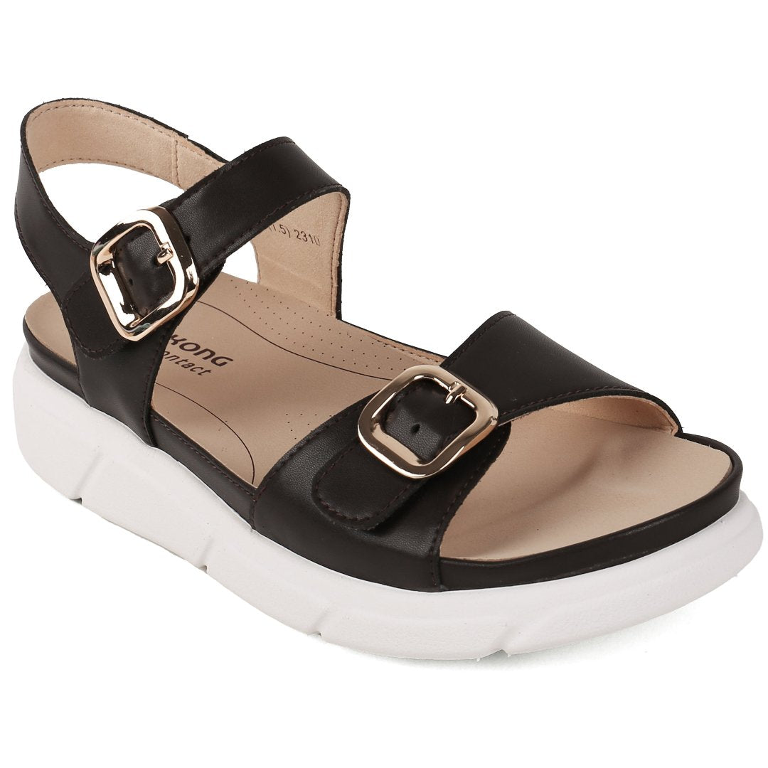 DR.KONG WOMEN REMOVABLE INSOLE SANDALS DK-S8000438-BLK