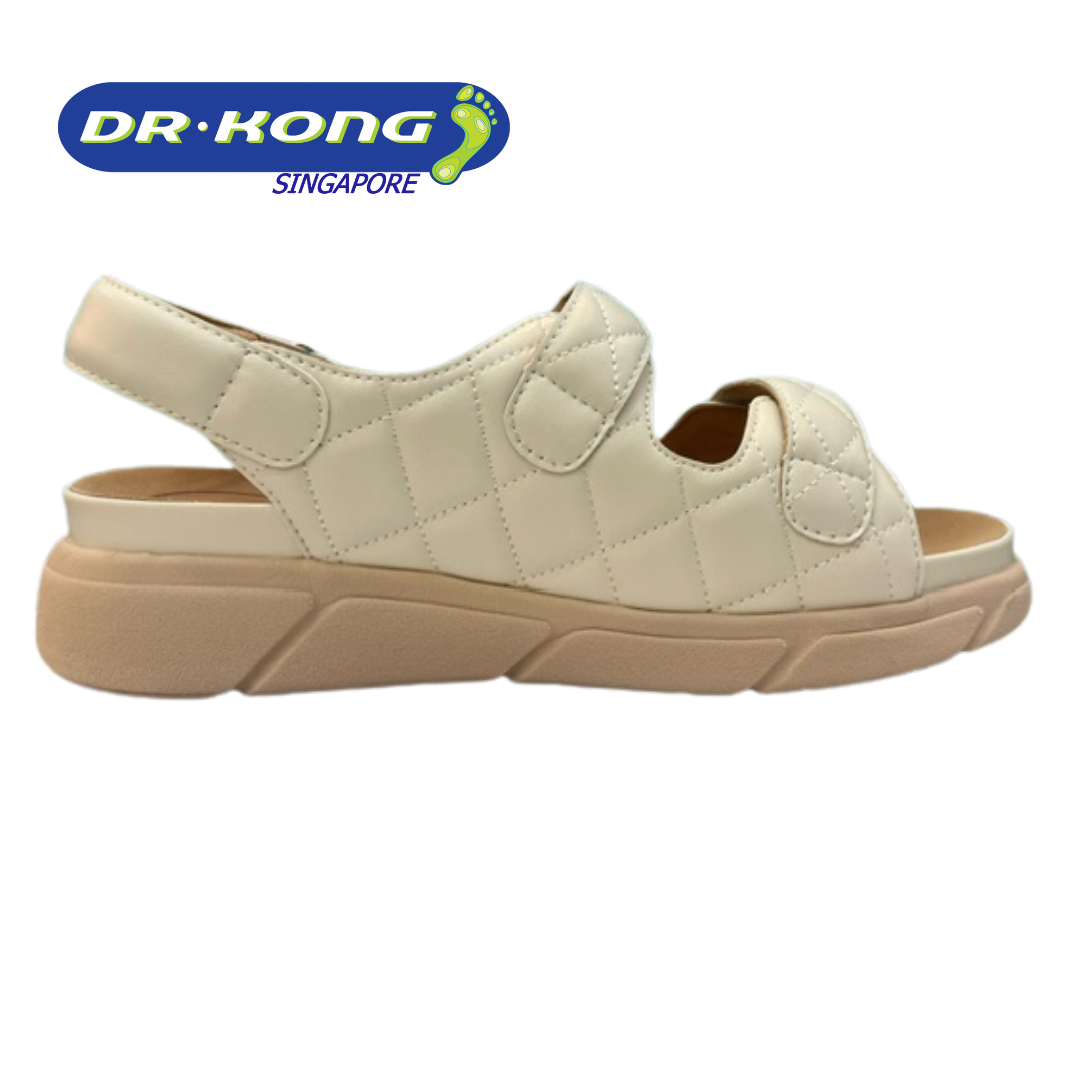DR.KONG WOMEN REMOVABLE INSOLE SANDALS DK-S8000473-BEI