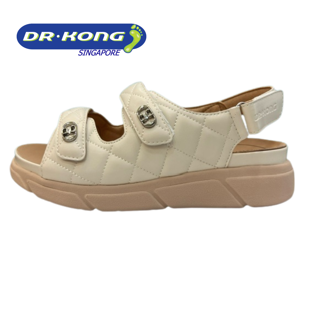 DR.KONG WOMEN REMOVABLE INSOLE SANDALS DK-S8000473-BEI
