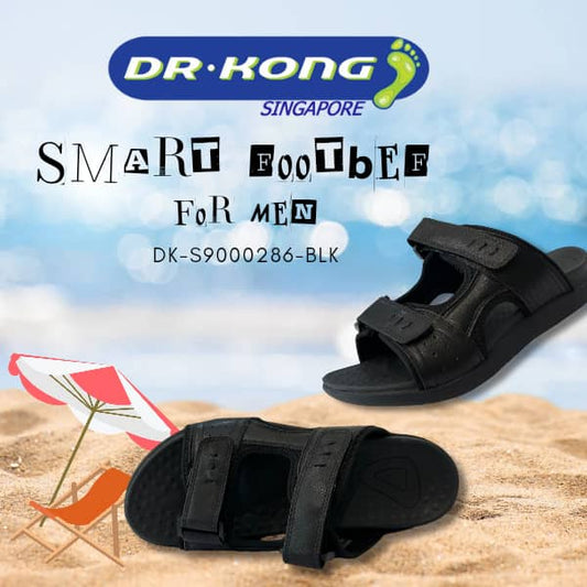 DR.KONG MEN'S TOTAL CONTACT SANDALS DK-S9000286-BLK