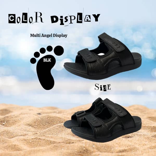 DR.KONG MEN'S TOTAL CONTACT SANDALS DK-S9000286-BLK
