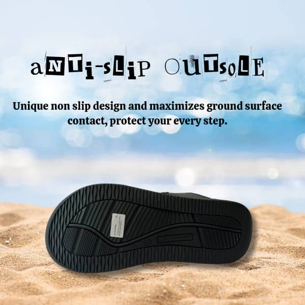 DR.KONG MEN'S TOTAL CONTACT SANDALS DK-S9000286-BLK