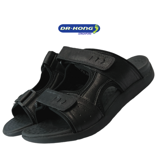 DR.KONG MEN'S TOTAL CONTACT SANDALS DK-S9000286-BLK