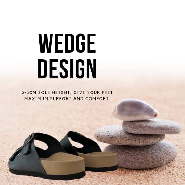 DR.KONG MEN'S TOTAL CONTACT SANDALS DK-S9000290-BLK