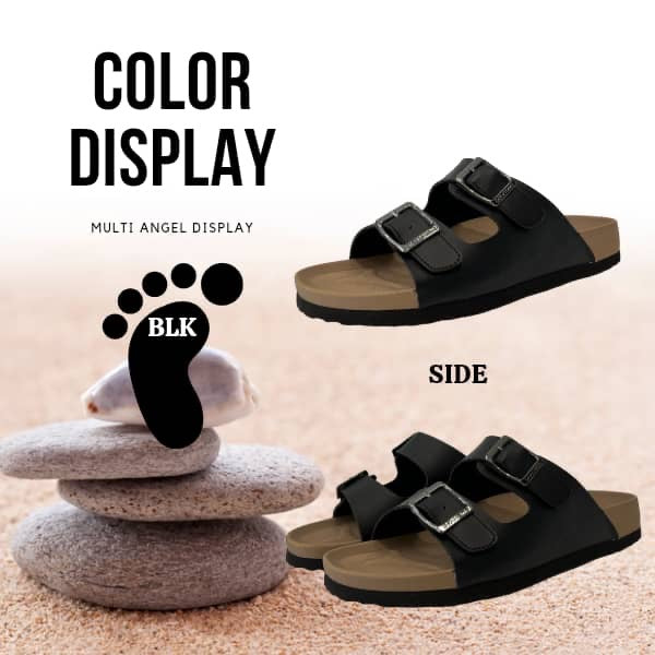 DR.KONG MEN'S TOTAL CONTACT SANDALS DK-S9000290-BLK