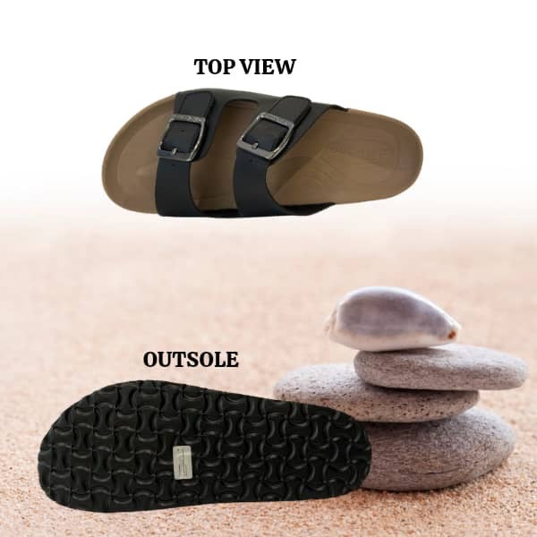 DR.KONG MEN'S TOTAL CONTACT SANDALS DK-S9000290-BLK