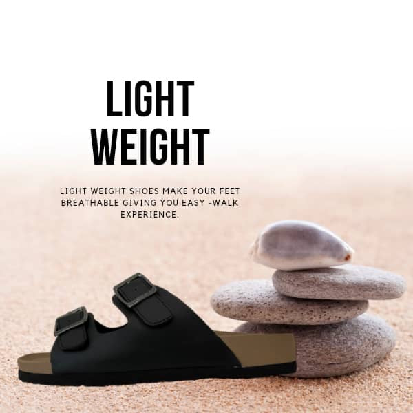 DR.KONG MEN'S TOTAL CONTACT SANDALS DK-S9000290-BLK