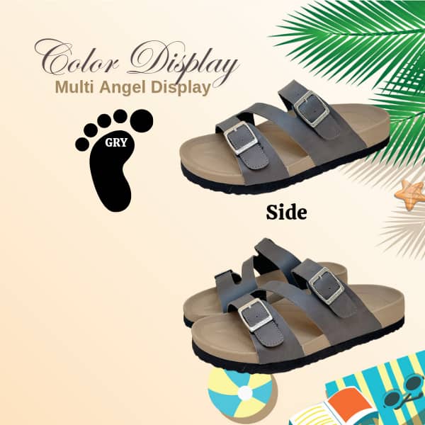 DR.KONG MEN'S TOTAL CONTACT SANDALS DK-S9000293-GRY
